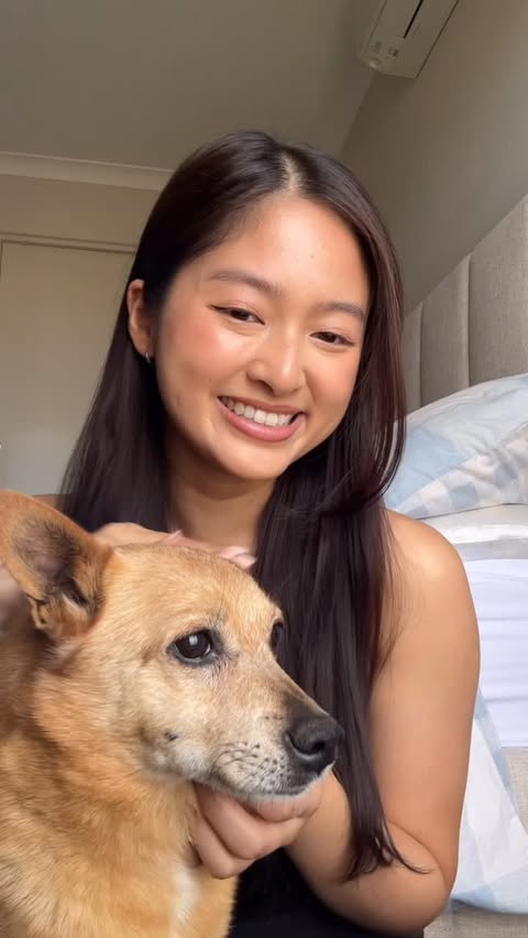 Instagram post by @oliviaaa.d for Zesty Paws. Caption reads: [...] off the Omega Boost Starter Pack at....