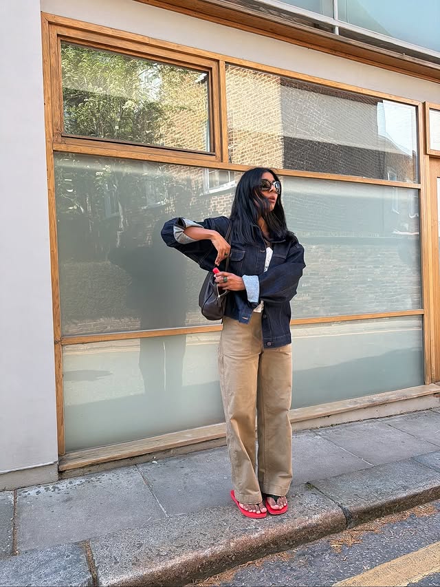 Instagram post by @monikh for Glossier. Caption reads: [...] me - and a scent that becomes you. @Glossier....
