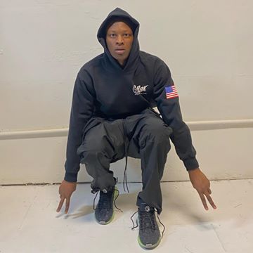 Instagram post by @bloodydior for BBC ICECREAM. Caption reads: s/o @Reebok and @BBCicecream for the hoodie!....