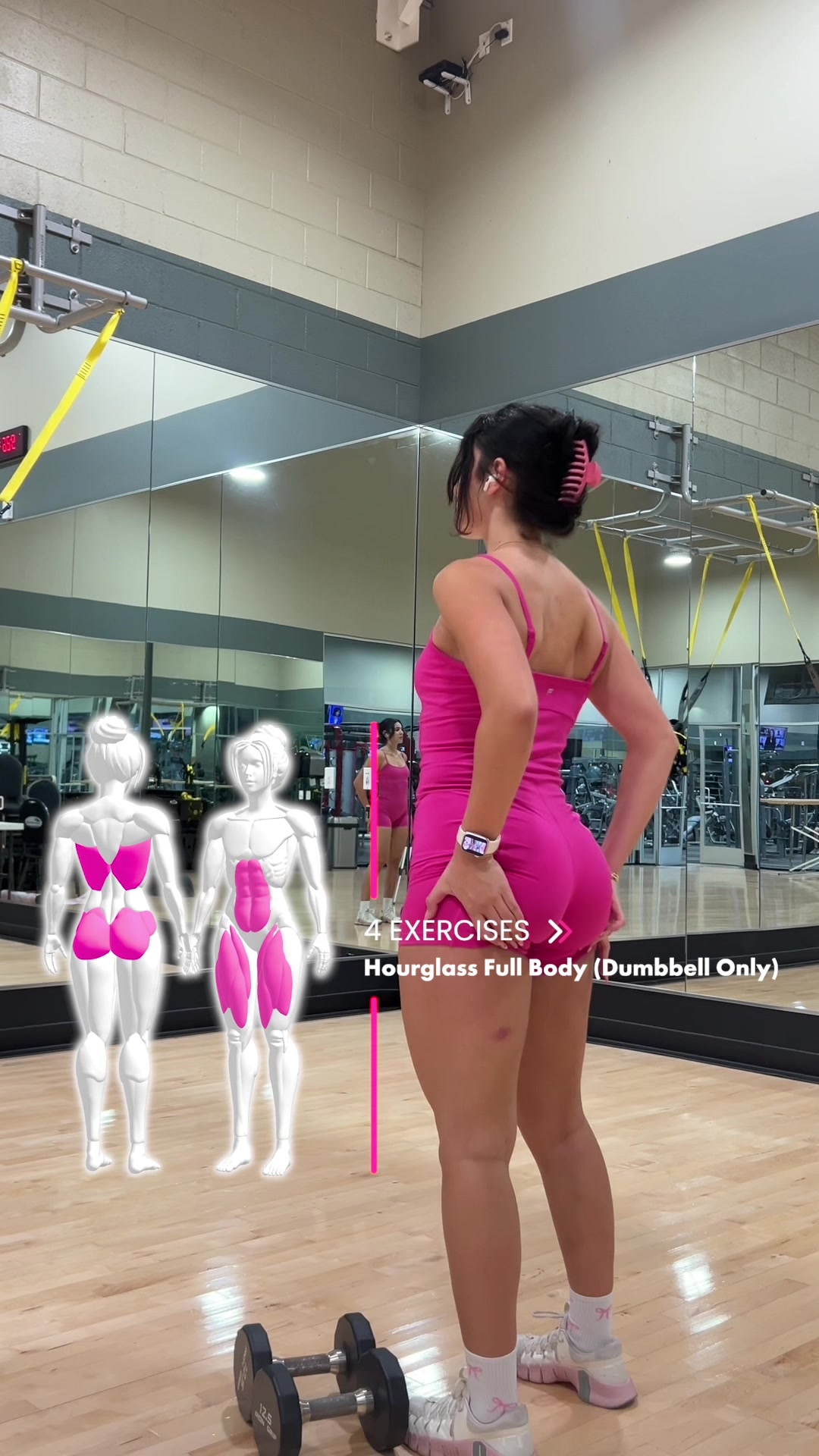 TikTok post by @joellerahebb for ONE SOL. Caption reads: [...] from @Fabletics #fableticsambassador 🎀....