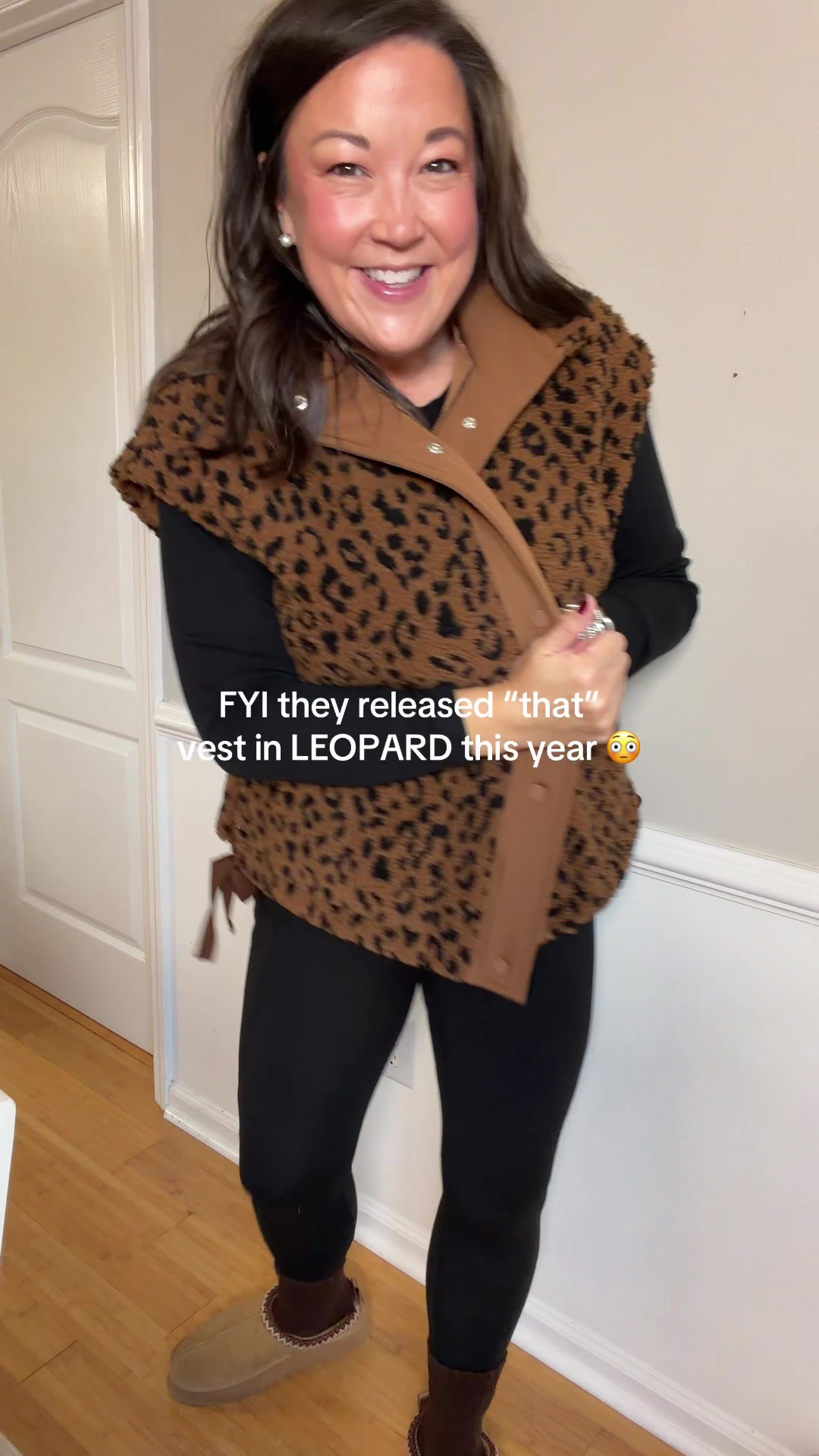 TikTok post by @thekristyguffey for TanmingFashion. Caption reads: What I’ll be in all fall @TanmingFashion....