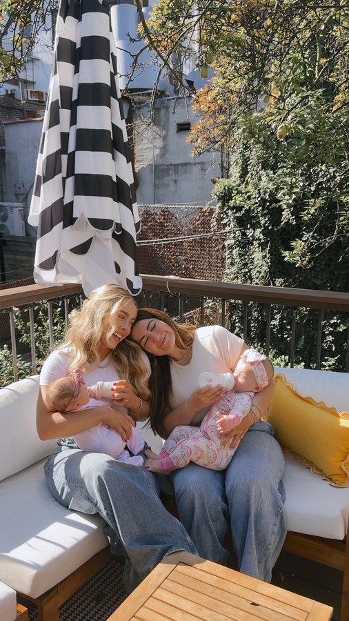 Instagram post by @courtandkelly for ByHeart. Caption reads: We’ve been there for each other since the start of....