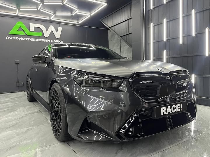 Instagram post by @sa_exotics for ADW South Africa. Caption reads: ///M Monday’s @adw_southafrica. BMW M5 with full....