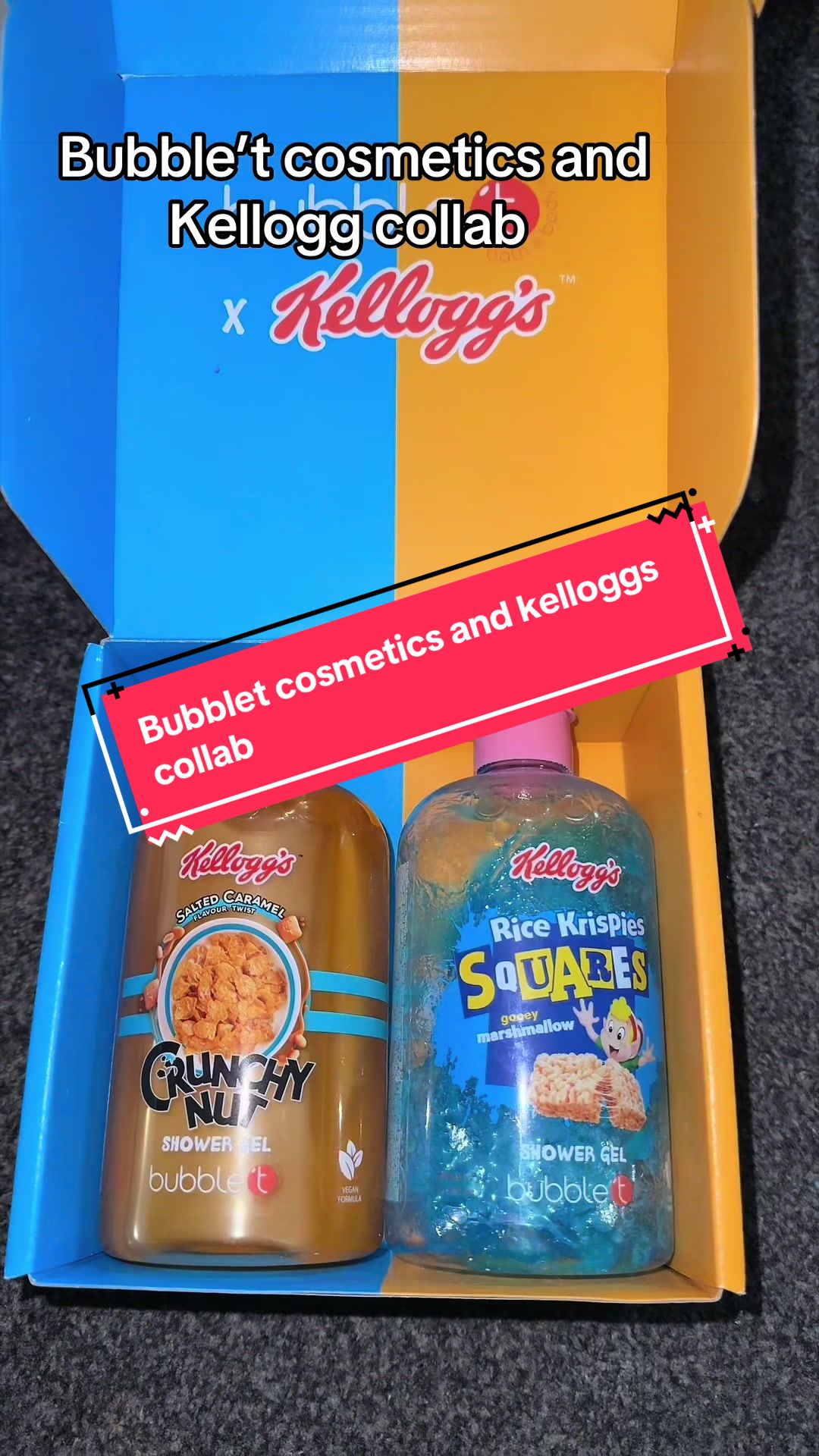 TikTok post by @abbiefraser6 for Bubble T Cosmetics. Caption reads: [...] Linked below huge sale on justnow @Bubble T....