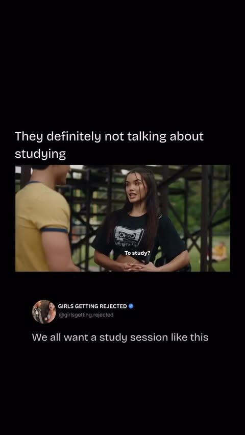 Instagram post by @girlsgetting.rejected for Tubi. Caption reads: [...] and the energy said something completely....