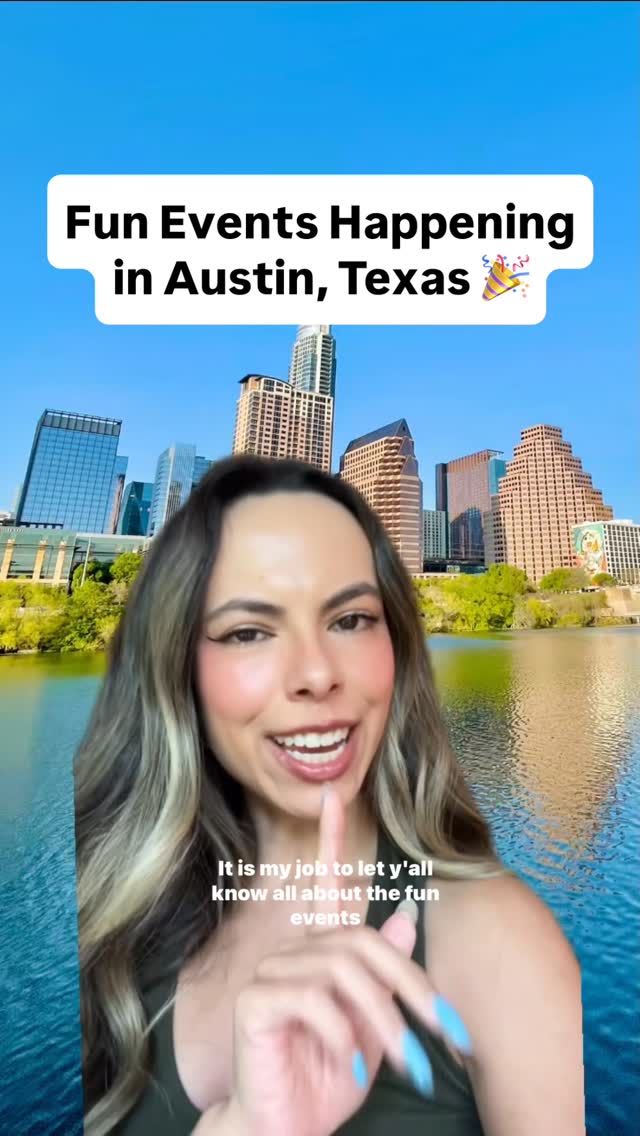 Instagram post by @rachellately for Major League Soccer. Caption reads: Fun events happening in Austin: for the first time....