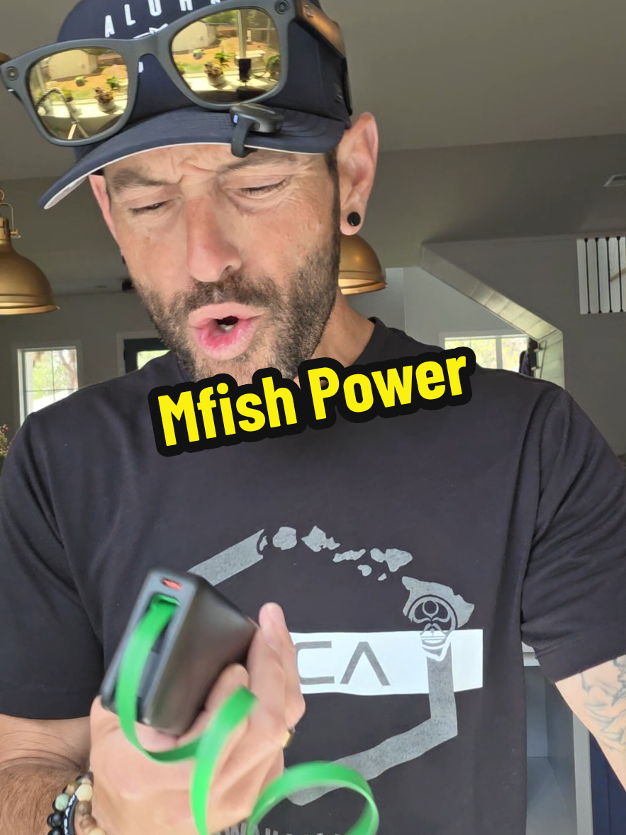 TikTok post by @theghousefam for Mfish Tech Inc. Caption reads: [...] #tiktokshopcreatorpicks @mfish tech inc.