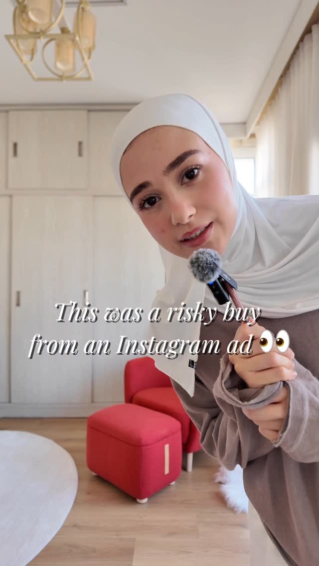 Instagram post by @its_nadaeldahshan for Kuoser. Caption reads: Wasn’t expecting much from this random ad… but it....