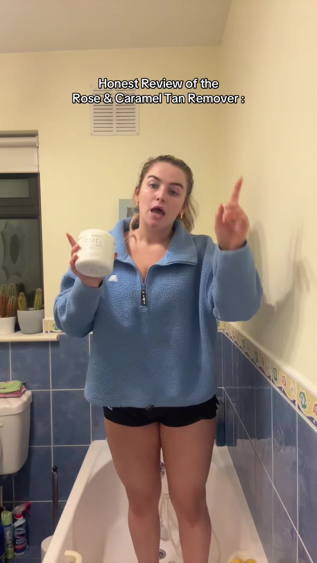 TikTok post by @larmurt for Rose & Caramel. Caption reads: I can’t believe this @Rose and Caramel @Rose &....