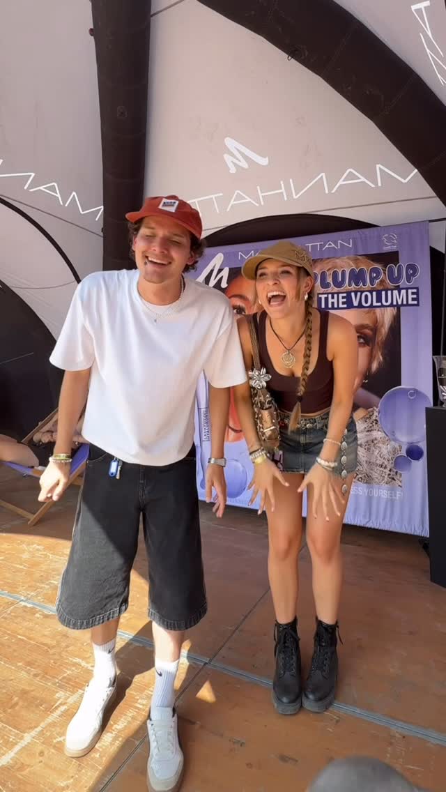 Instagram post by @nathistyle_ for Manhattan. Caption reads: Dankeeee @manhattancosmetics für das cuute....