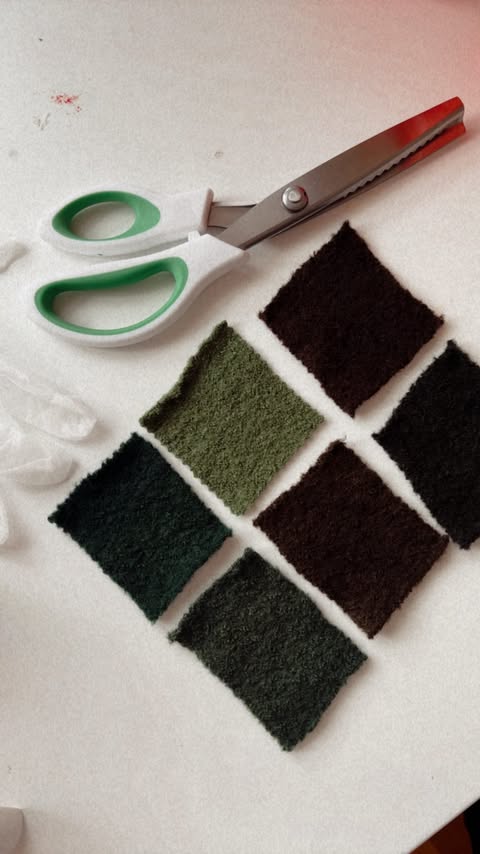 Instagram post by @theebusybri for Rit Dye. Caption reads: The dye is dry and it’s time to see the....