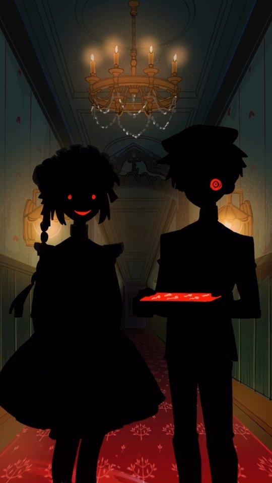 Instagram post by @alcie.c for WEBTOON. Caption reads: Will you survive the Haunted Mansion? Find out on....