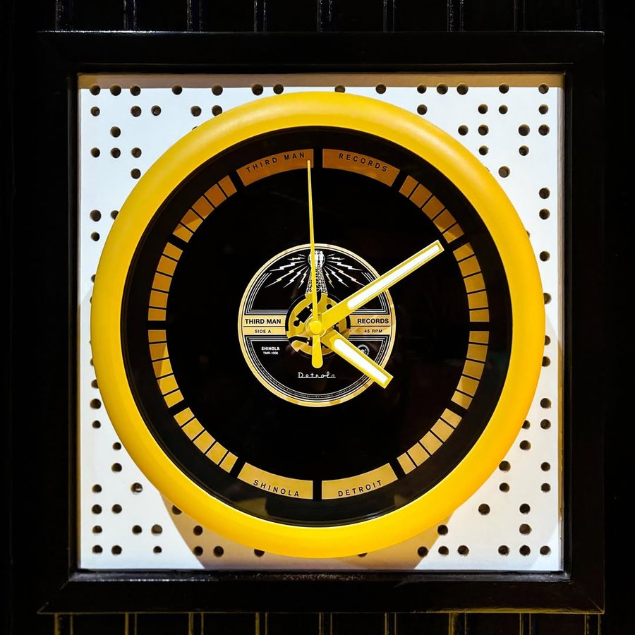 Instagram post by @officialjackwhite for Shinola. Caption reads: Third Man Records partnered with Shinola to make a....