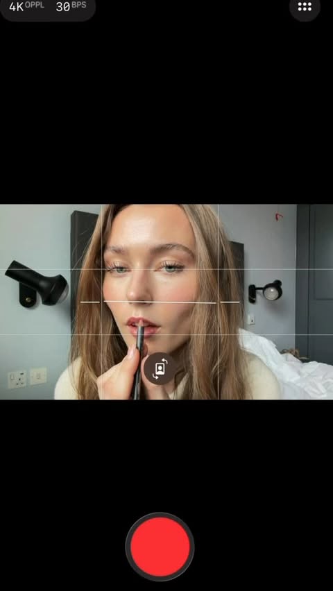 Instagram post by @tuvasandok for apple. Caption reads: [...] button🙂‍↕️ (Advertisement for @apple ).