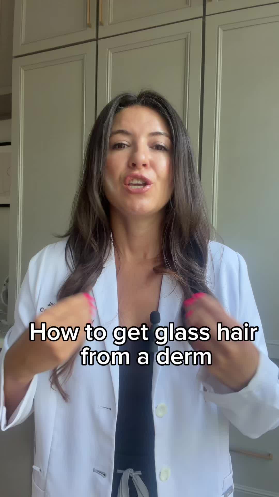 TikTok post by @drjessicaburgy for Acure. Caption reads: [...] hydrated. My go-to routine features the....