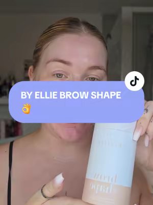 TikTok post by @poppyleanne for byellie. Caption reads: [...] brow shape is a yes from me 😍👌✨️....