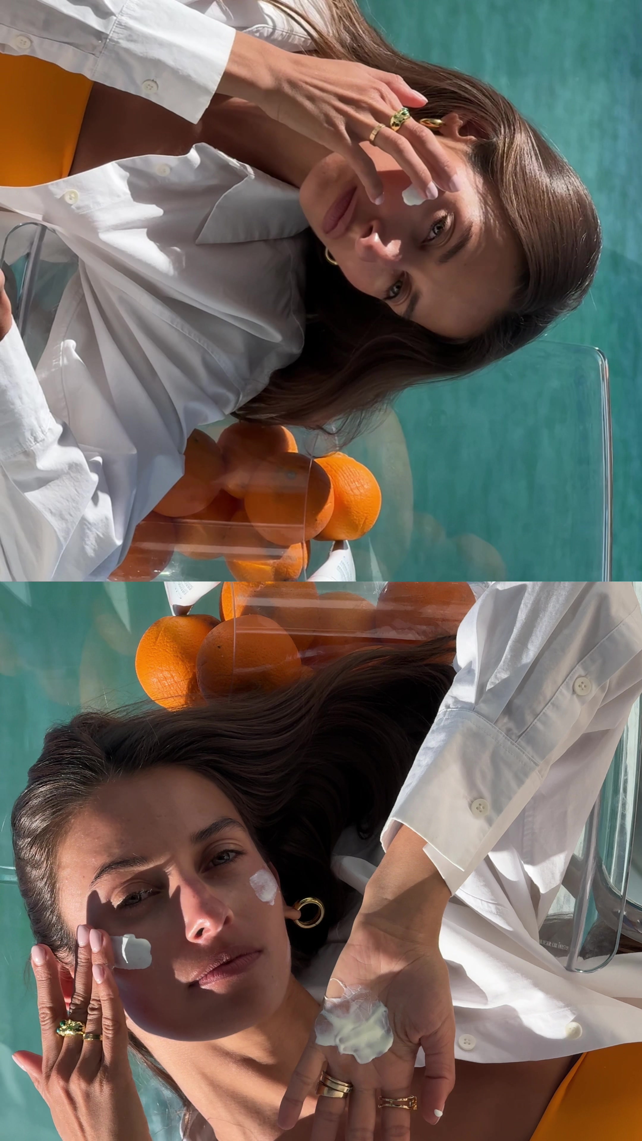 TikTok post by @dominiquelissa for Avène. Caption reads: Skin Barrier? Repaired with @Eau Thermale Avène....