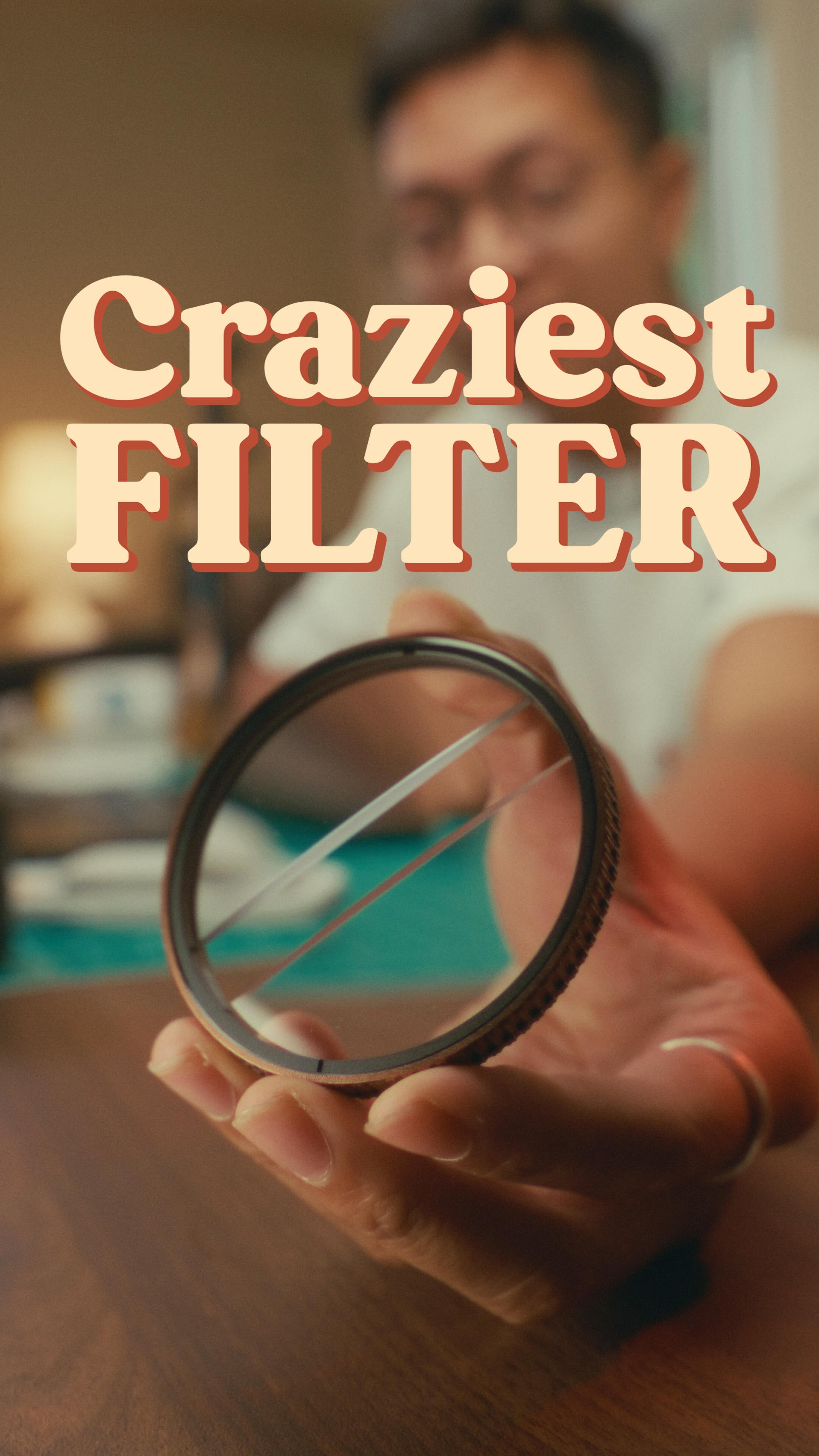 Instagram post by @alexeidelacuesta for PolarPro. Caption reads: [...] is the Center Split filter made by....