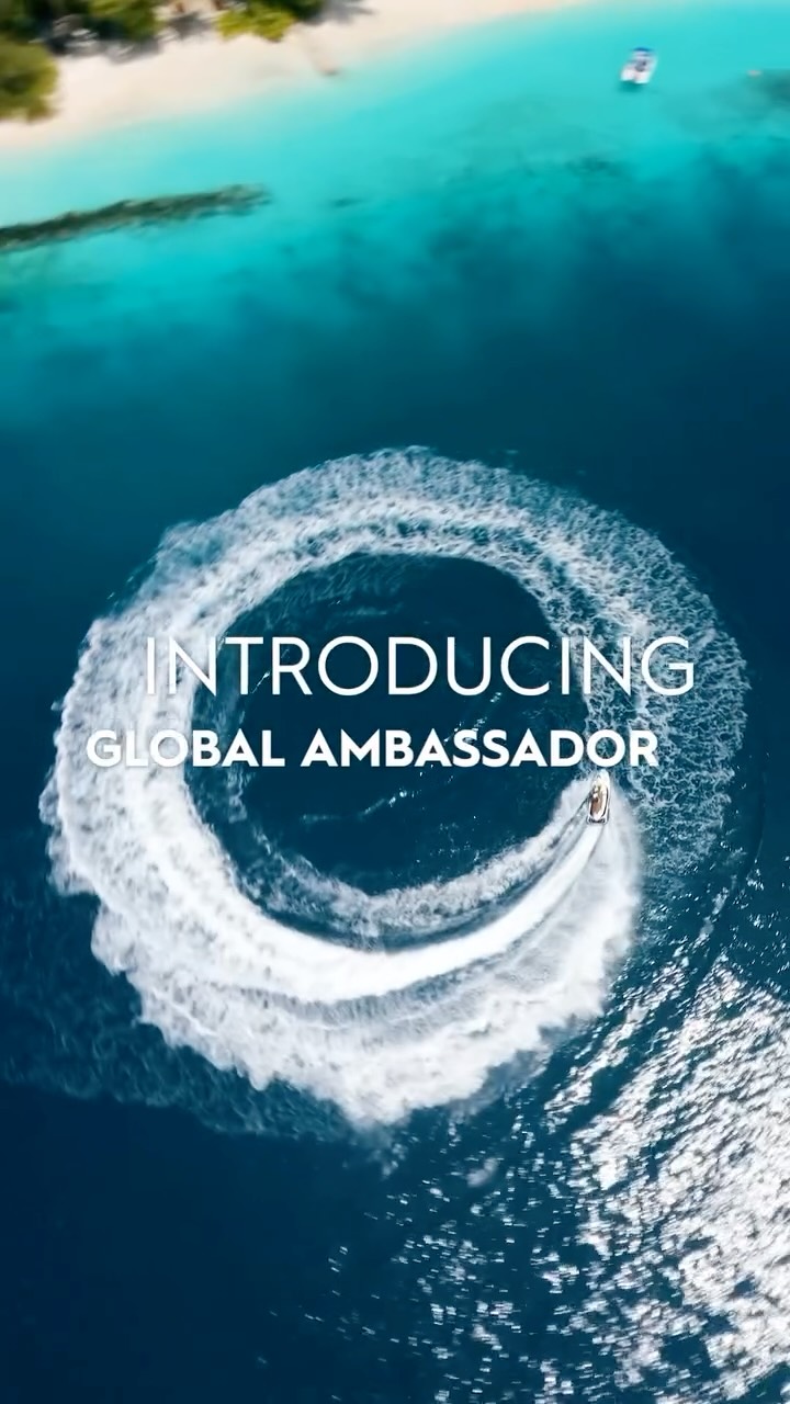 Instagram post by @taz_skylar for Visit Maldives. Caption reads: We’re thrilled to welcome Taz Skylar as a Global....