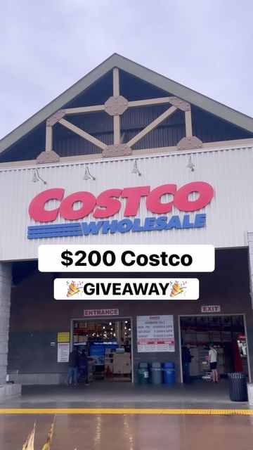 Instagram post by @cheapfinds_more for Real Good Foods. Caption reads: ❌CLOSED❌. 🎉🌯GIVEAWAY🌯🎉 Costco just got these....