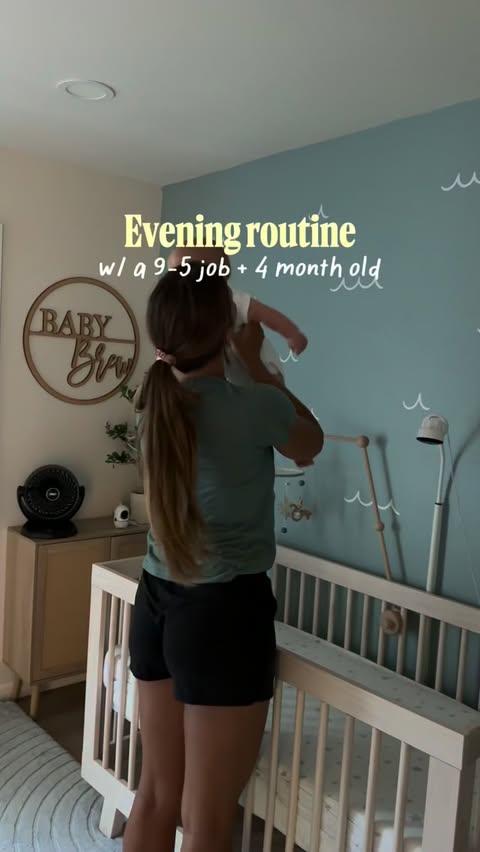 Instagram post by @shelbyj_brewster for Johnson’s Baby. Caption reads: #ad #johnsonsbabypartner Every night looks a....