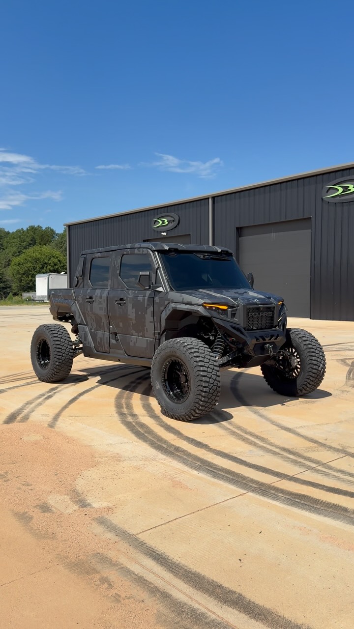Instagram post by @braddeberti for BFGoodrich Tires. Caption reads: Shes mean😍 Sittin on @bfgoodrichtires 35s and 18”....