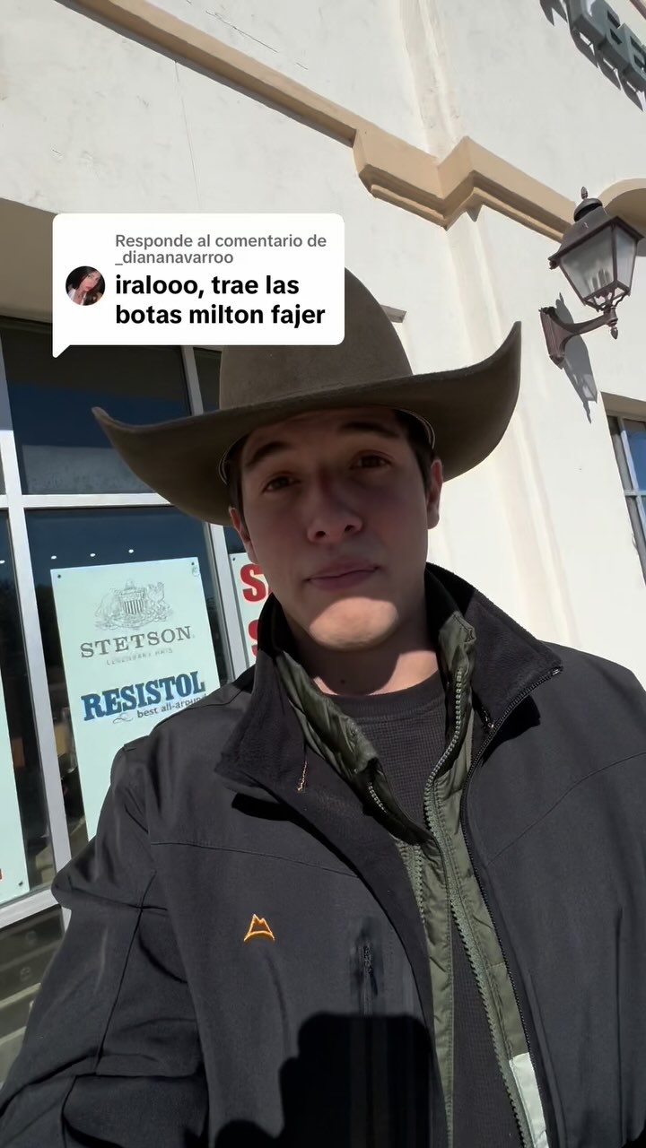 Instagram post by @wittogzz for Lucchese. Caption reads: @lucchese #vaquero #rancho #cowboy #reels.