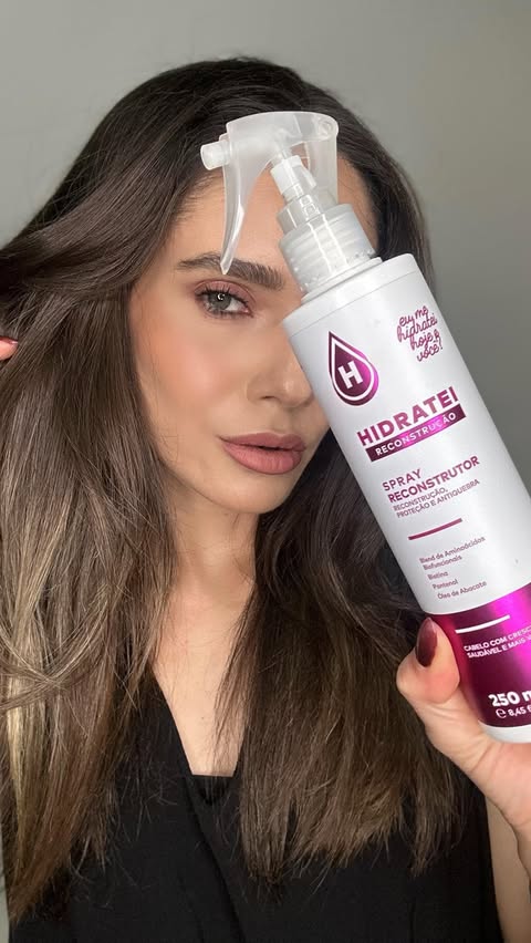 Instagram post by @day_c_amadio for Hidratei. Caption reads: [...] especial em todo site da @hidratei . Kits....