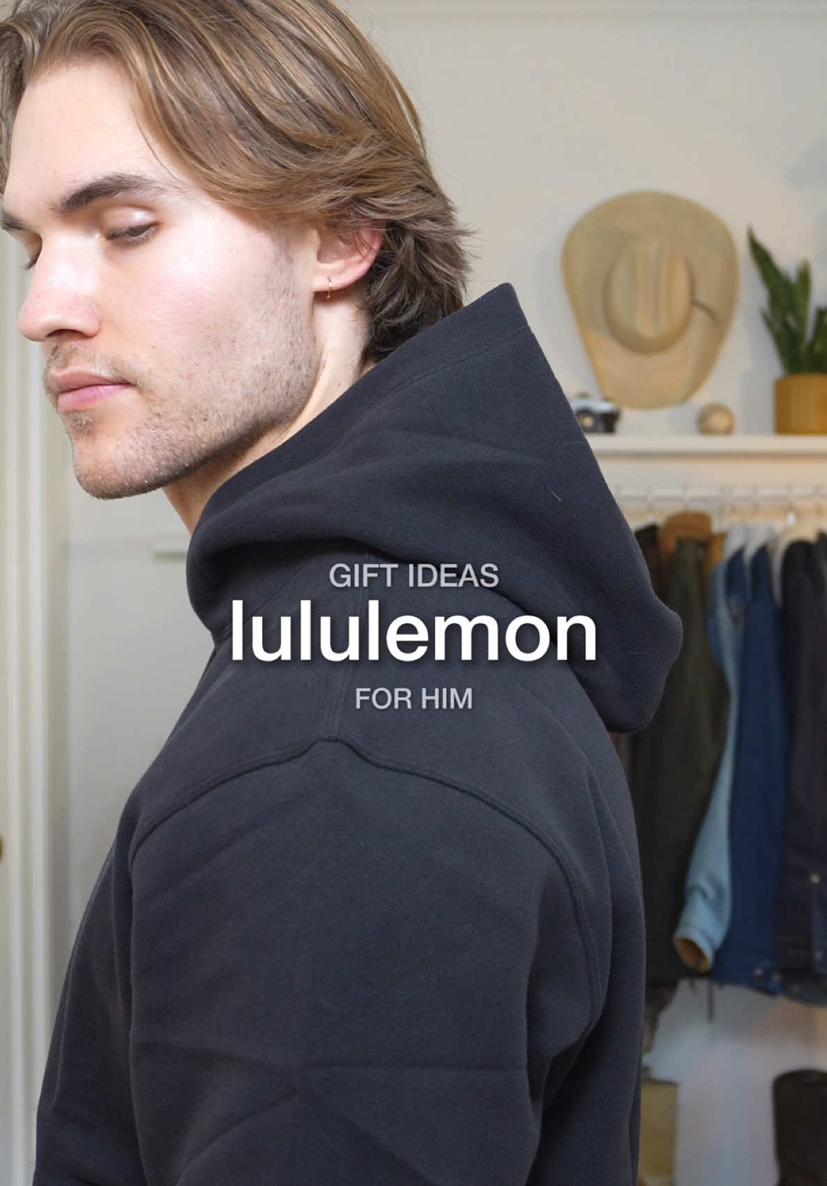 TikTok post by @bradleyemmens for lululemon. Caption reads: Favorite @lululemon gift ideas for him! This....