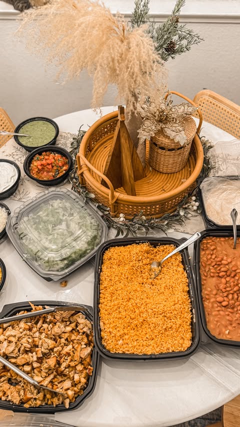 Instagram post by @haleymartinoxo for El Pollo Loco. Caption reads: [...] Holiday hosting made easy with @elpolloloco....