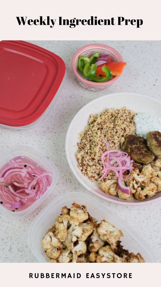 Instagram post by @pinkchai for Rubbermaid. Caption reads: #ad To say that life lately has been busy is an....