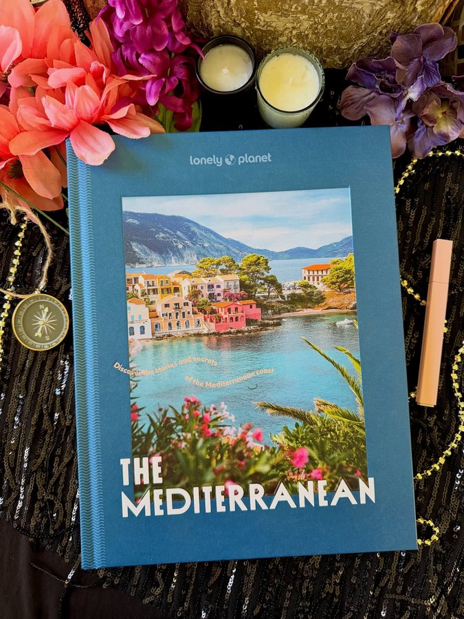 Instagram post by @jacklynsbooknook for Lonely Planet. Caption reads: ✨Lonely Planet The Mediterranean is live!!

✨Thank....