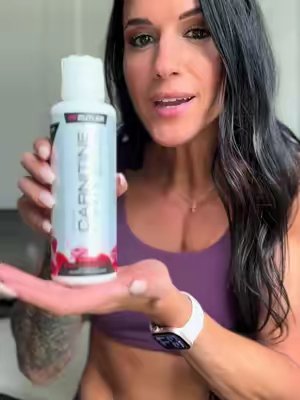 TikTok post by @_therealdonutqueen_ for Cutler Nutrition. Caption reads: [...] Train hard. Get the results. 🤝 @Cutler....
