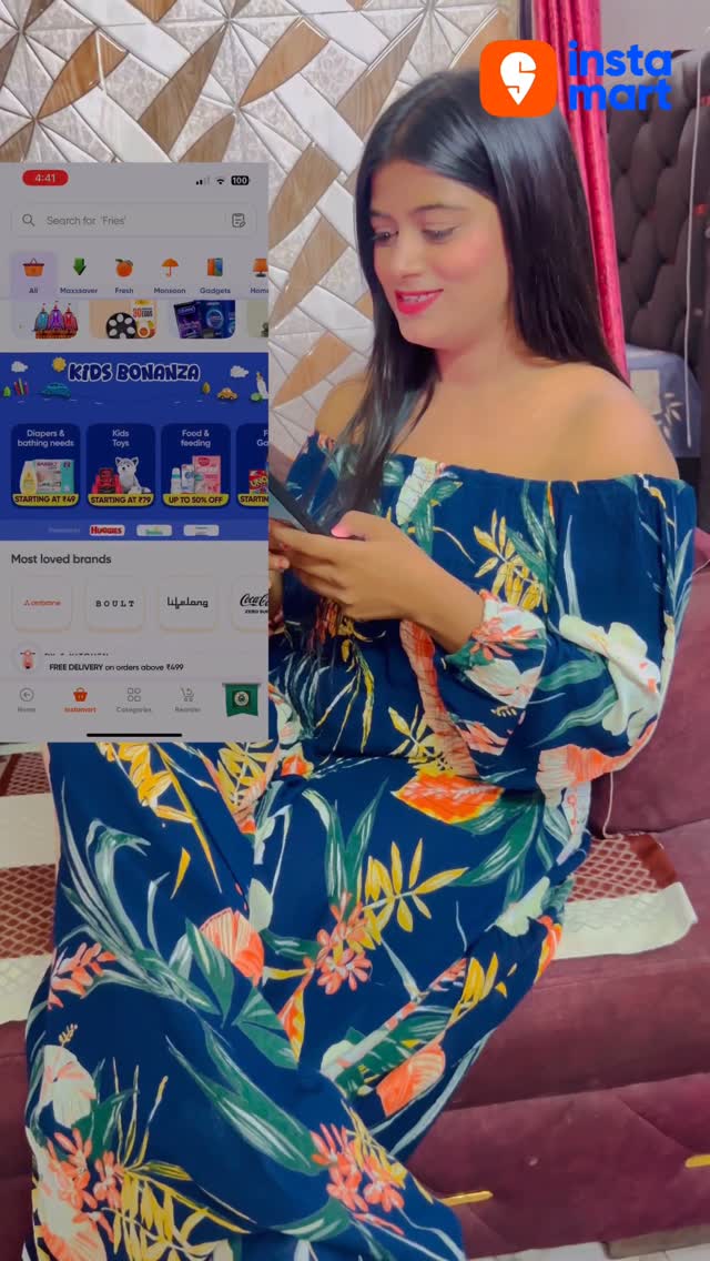 Instagram post by @_gracielicious___ for Swiggy. Caption reads: Life made easy in 10 minutes ! ✅
You are just few....