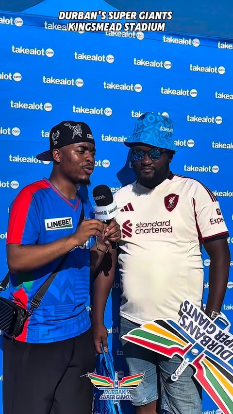 Instagram post by @luyanda.nyembe_ for takealot.com. Caption reads: 🏏 Game day vibes! Ready to watch the....