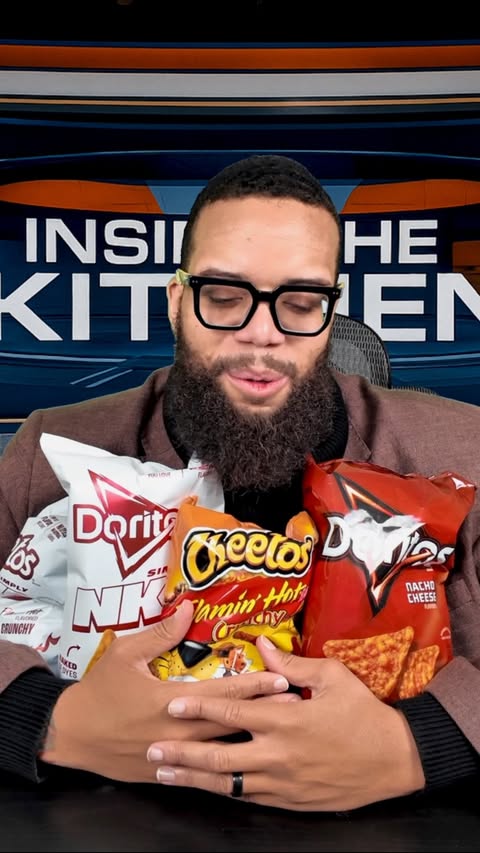 Instagram post by @cookingwithpatlee for Cheetos. Caption reads: #ad we’re bringing our favs @doritos and @cheetos....