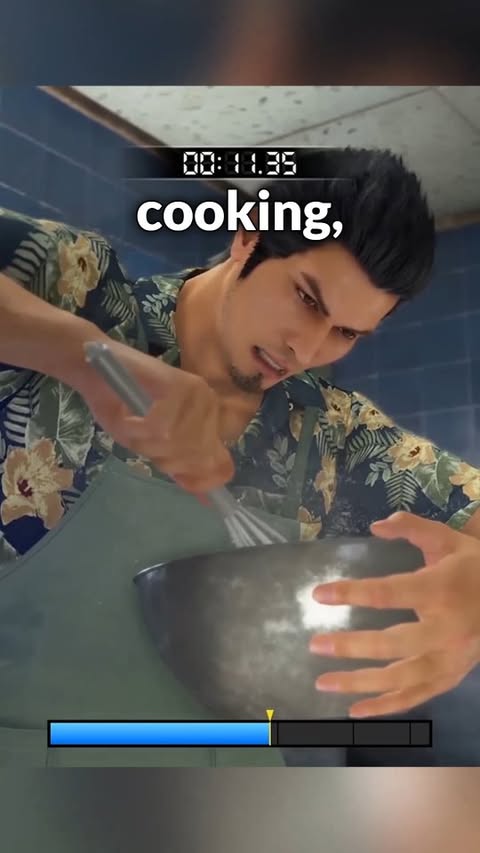Instagram post by @madmorph for SEGA. Caption reads: [...] need to know! #YakuzaKiwami3 #DarkTies #Sega....