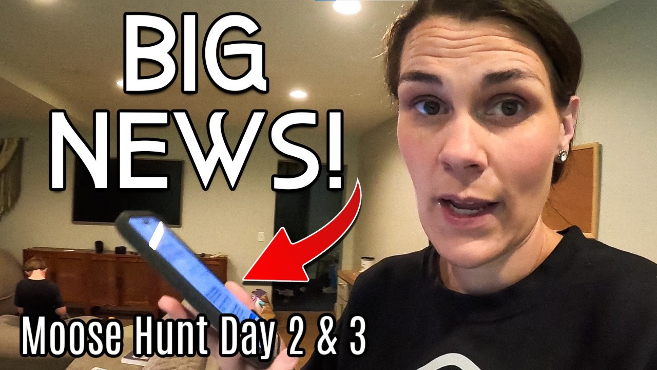 YouTube post by @ThisAlaskaLife for Fred Meyer. Caption reads: Mom Life VS Moose Hunt | Alaska Moose Hunt Days....