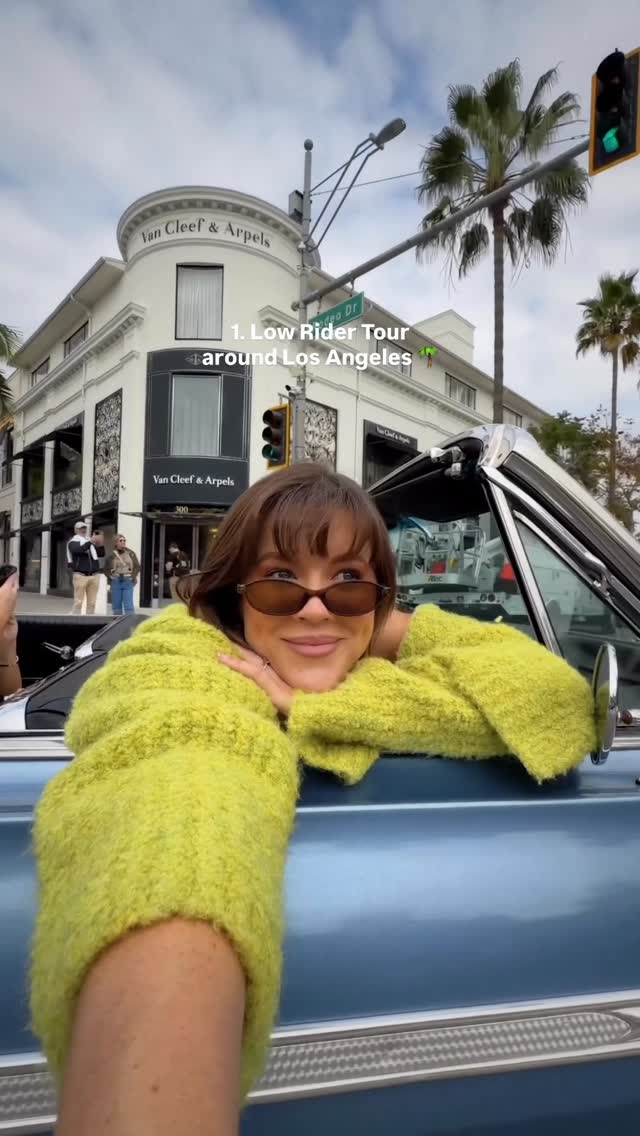 Instagram post by @haylsa for Luxury Escapes. Caption reads: How to spend a week in California 🌴....