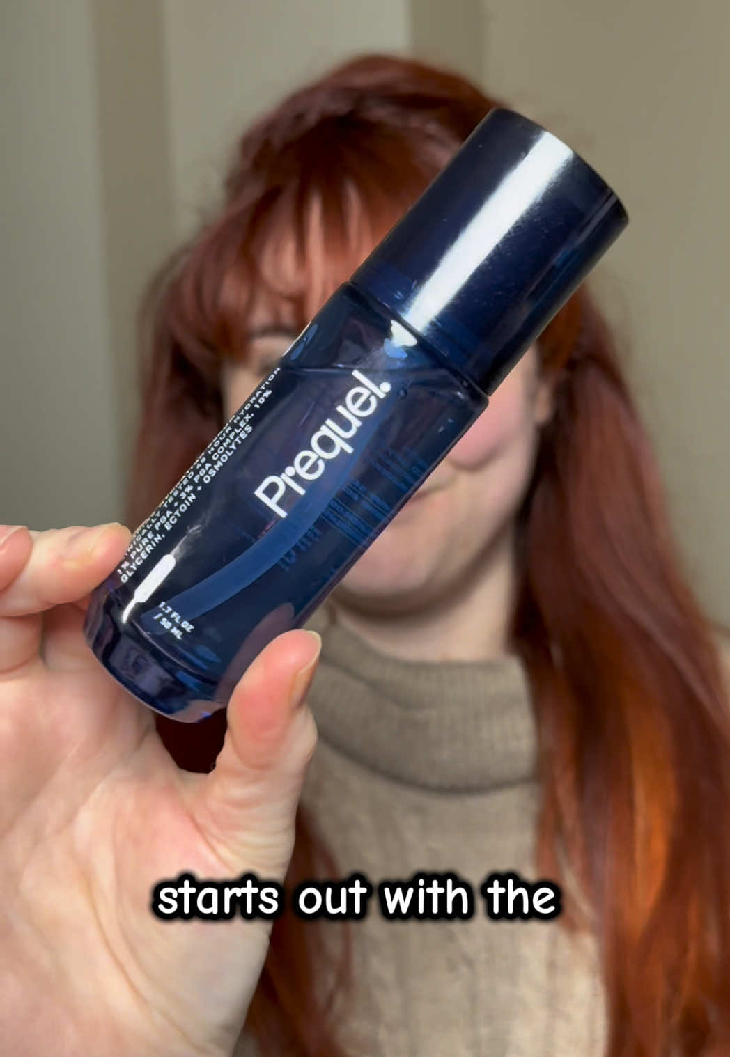 TikTok post by @candijessie for Prequel Skin. Caption reads: This Hydration duo is calling your name! Another....