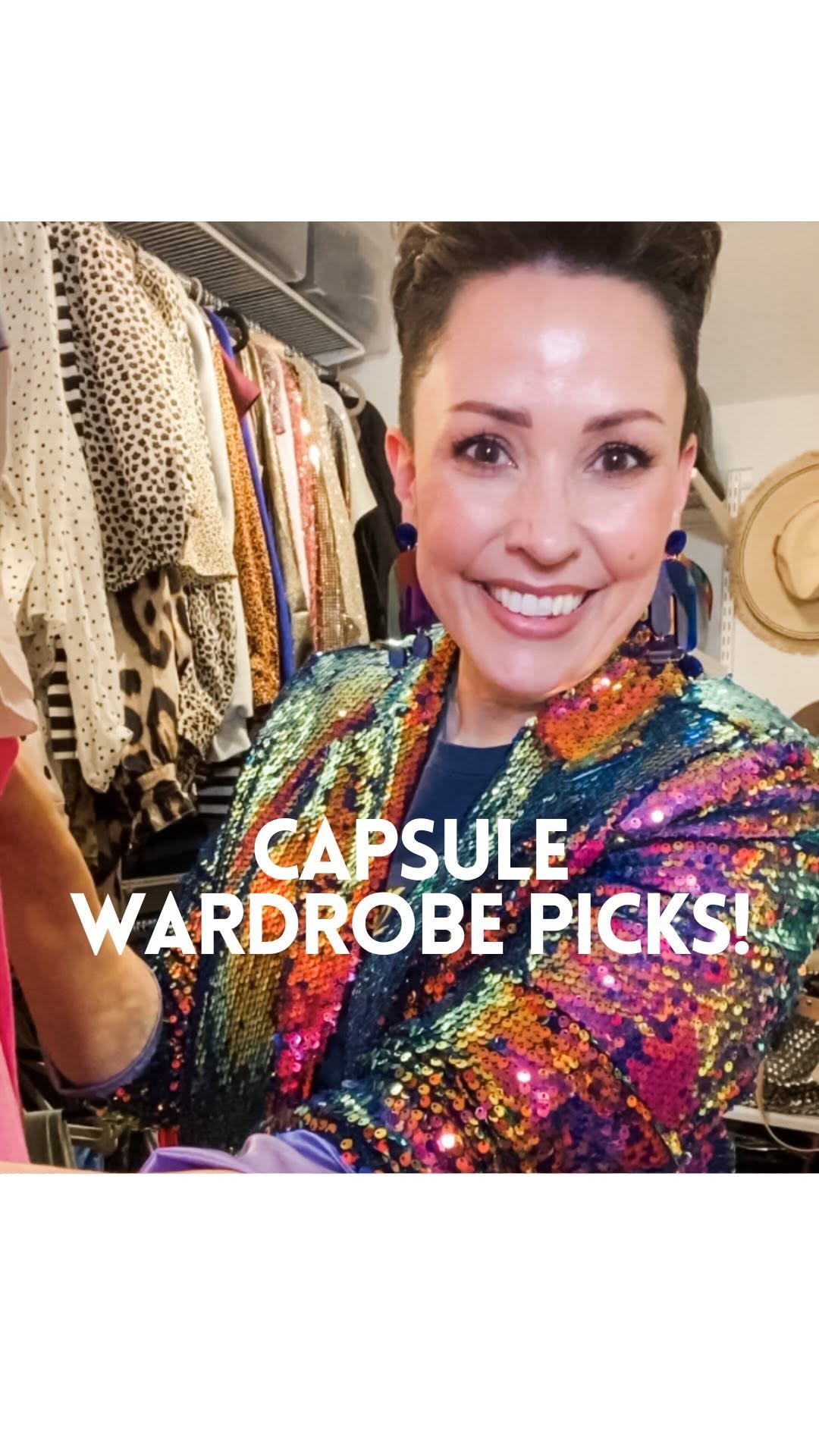 Instagram post by @makingupforglossedtime for KATE HEWKO. Caption reads: Essentials for a capsule wardrobe…

You don’t need....