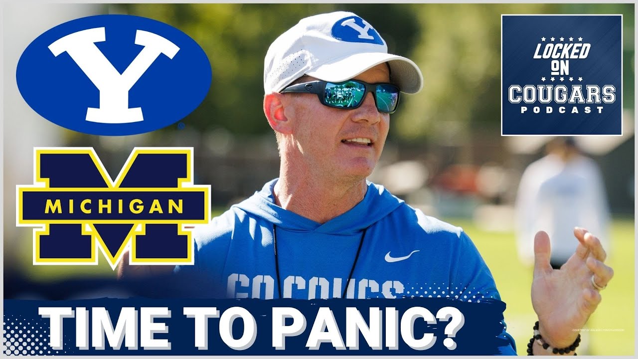 YouTube post by @LockedOnCougars for Omaha Steaks. Caption reads: Jay Hill’s Decision SHAKES BYU Football | Kalani....