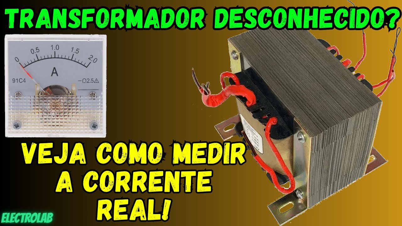 YouTube post by @Electrolab-Eletronica for JLCPCB. Caption reads: ⚡⚡ How to Measure the Maximum Current of a....