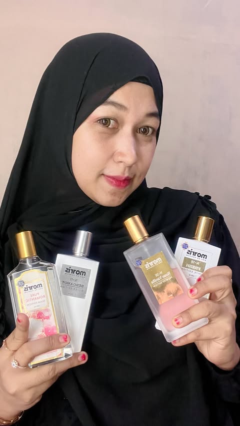 Instagram post by @thariolivia for Morris Indonesia. Caption reads: [...] Morris, ternyata Fuji juga pakai....