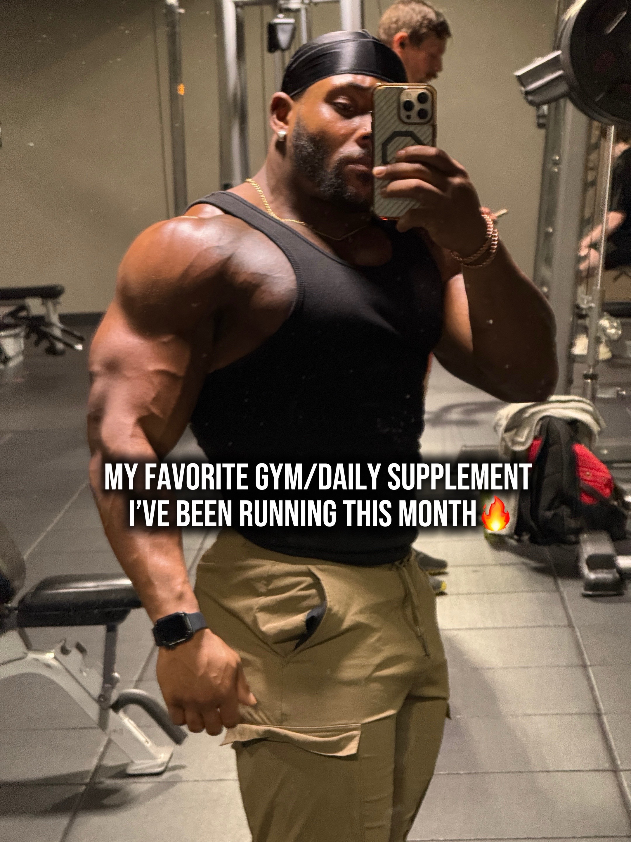 TikTok post by @quanbfit for GNC. Caption reads: [...] this Month. Check them out on The Drop by....