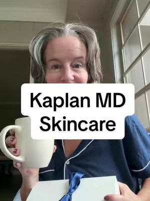 TikTok post by @glambunnylovesglam for KAPLAN MD. Caption reads: 👀20% off for Labor Day Weekend! @KAPLAN MD....