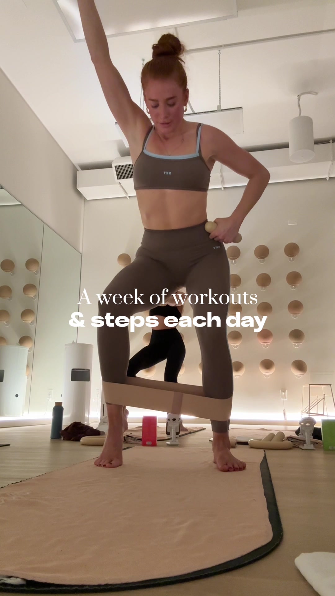 TikTok post by @achendricks for Life Time. Caption reads: This week was spicyyyy @Fuze House @Life Time....