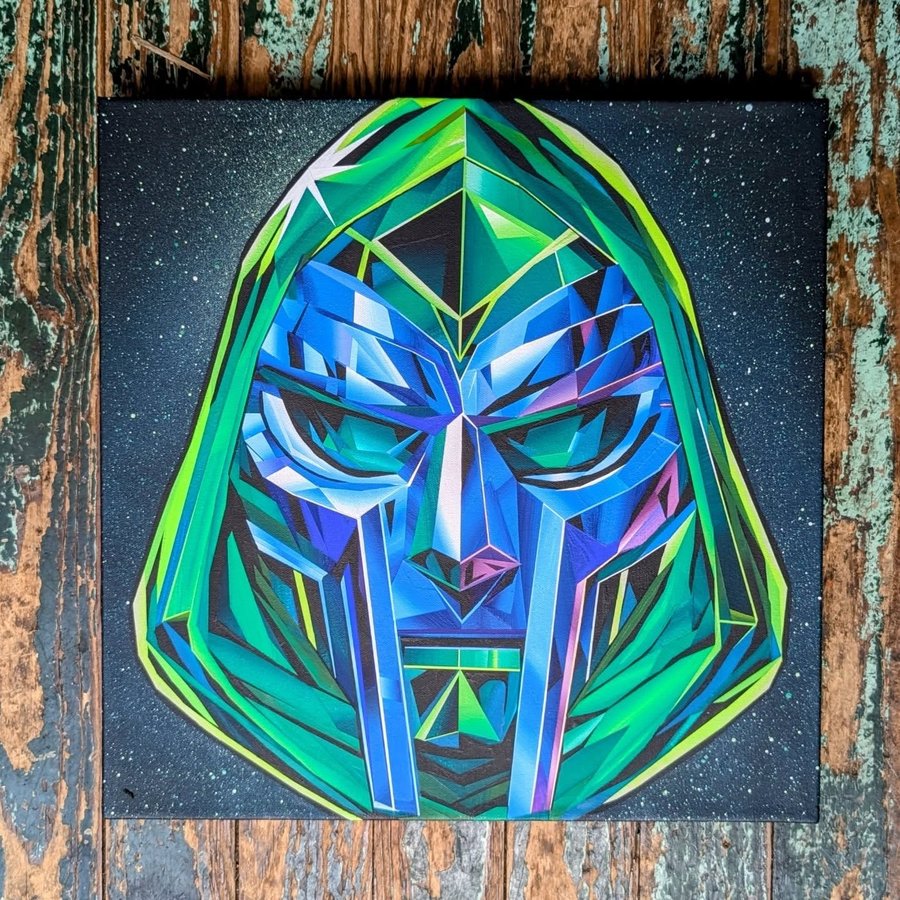 Instagram post by @birdseedanthony for Maker’s Mark. Caption reads: Next up in our CVLT of DOOM artist spotlight:....