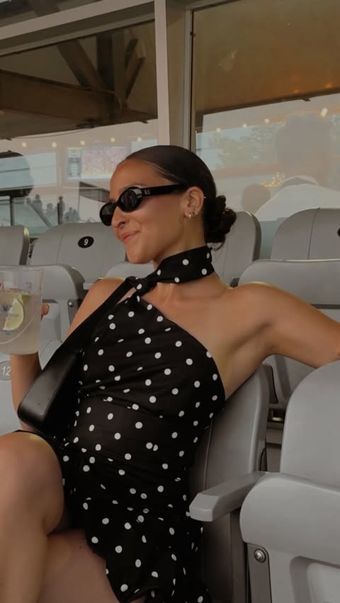 Instagram post by @cassidyneves for GREY GOOSE Vodka. Caption reads: Aces weren’t the only things being served at the....