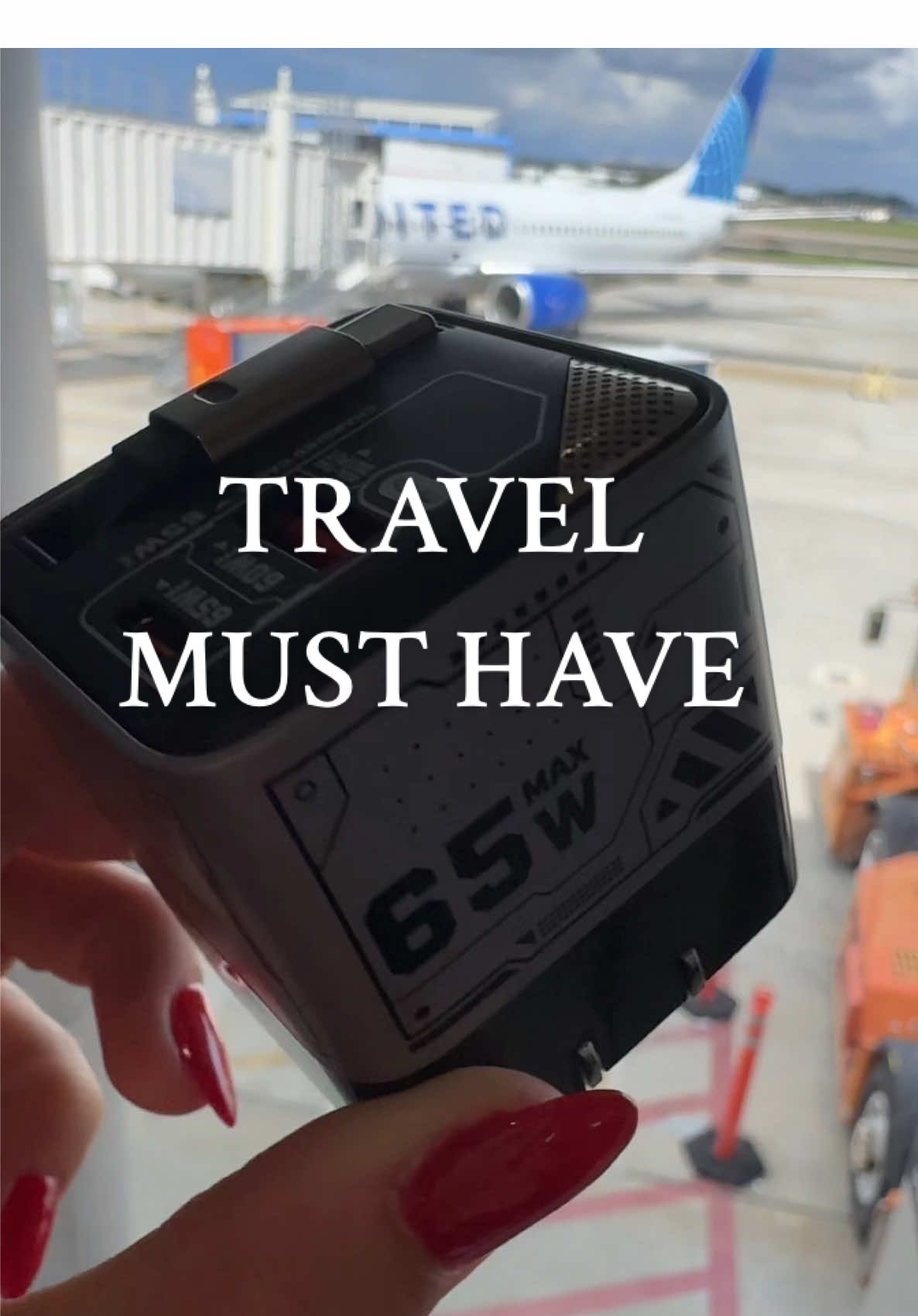TikTok post by @eehilton for MFish Tech. Caption reads: [...] cord built into the cube 👍👍 @MFishTech....